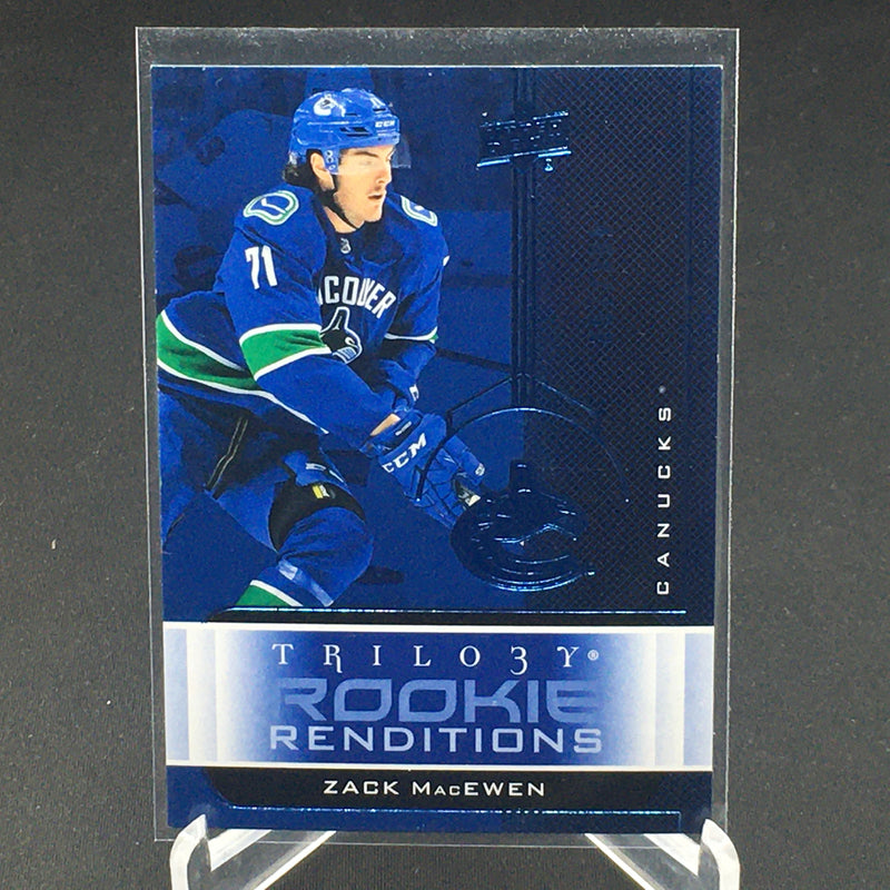 2019 UPPER DECK TRILOGY - BLUE - ROOKIE RENDITIONS - SINGLES - #'D/399 - #RR1-RR50 - YOU PICK FROM LIST