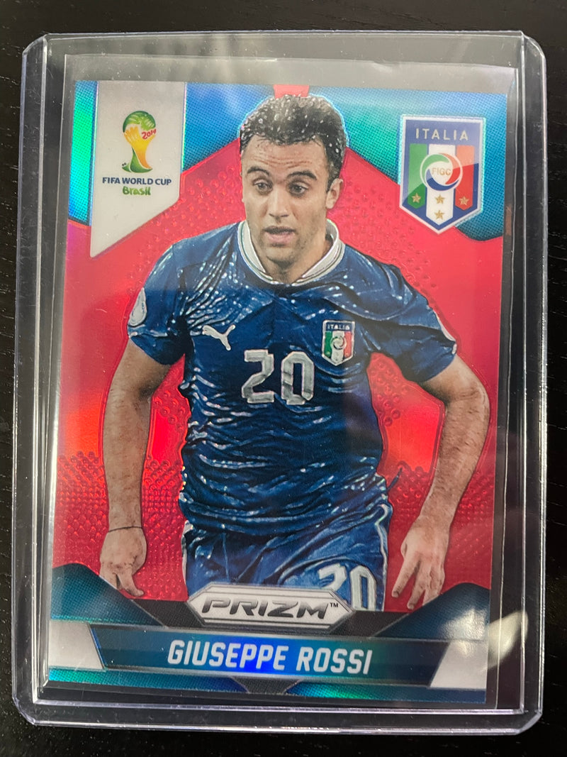 2014 PANINI PRIZM WORLD CUP - RED PRIZM - G. ROSSI - #131 - #'D/149