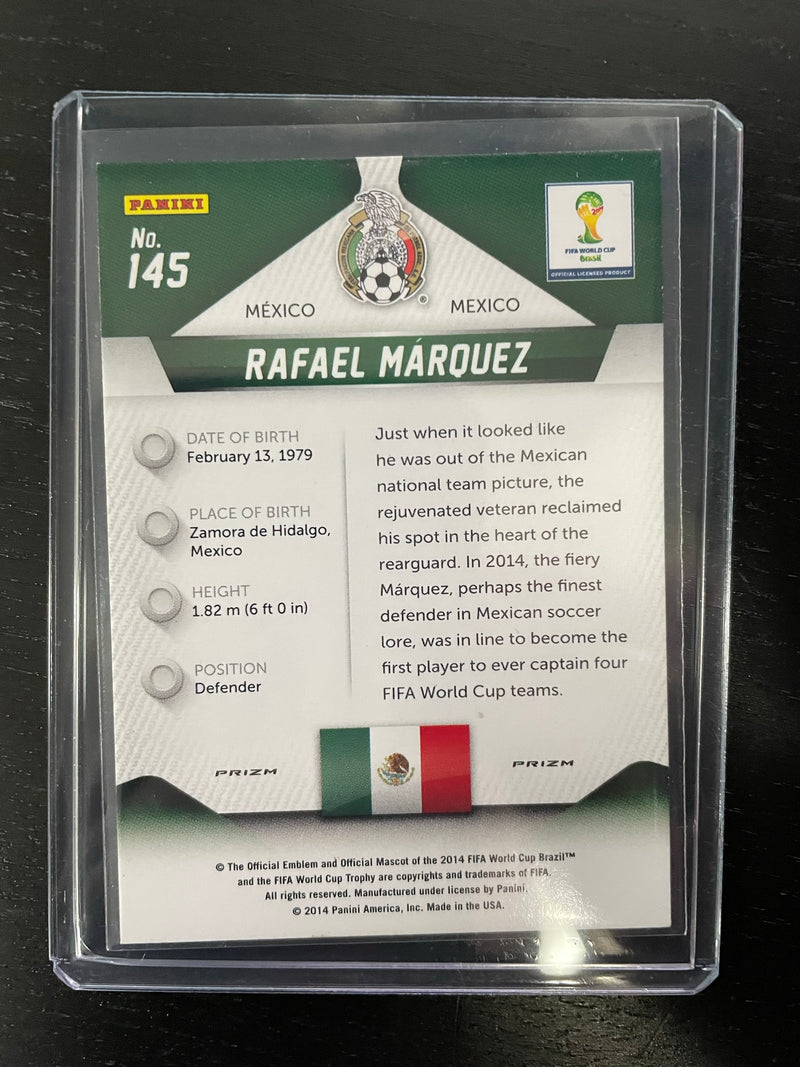 2014 PANINI PRIZM WORLD CUP - RED WHITE BLUE PRIZM - R. MARQUEZ -