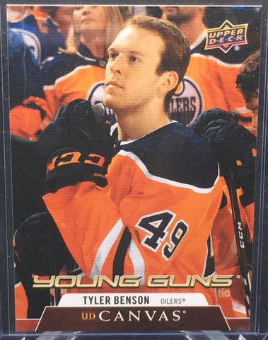 2020 UPPER DECK SERIES ONE - UD CANVAS - YOUNG GUNS - T. BENSON - #C113
