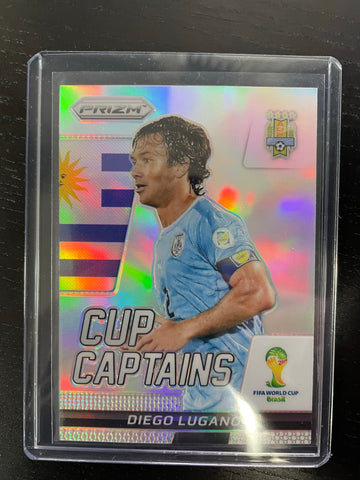 2014 PANINI PRIZM WORLD CUP - PRIZM - CUP CAPTAINS - D. LUGANO - #8