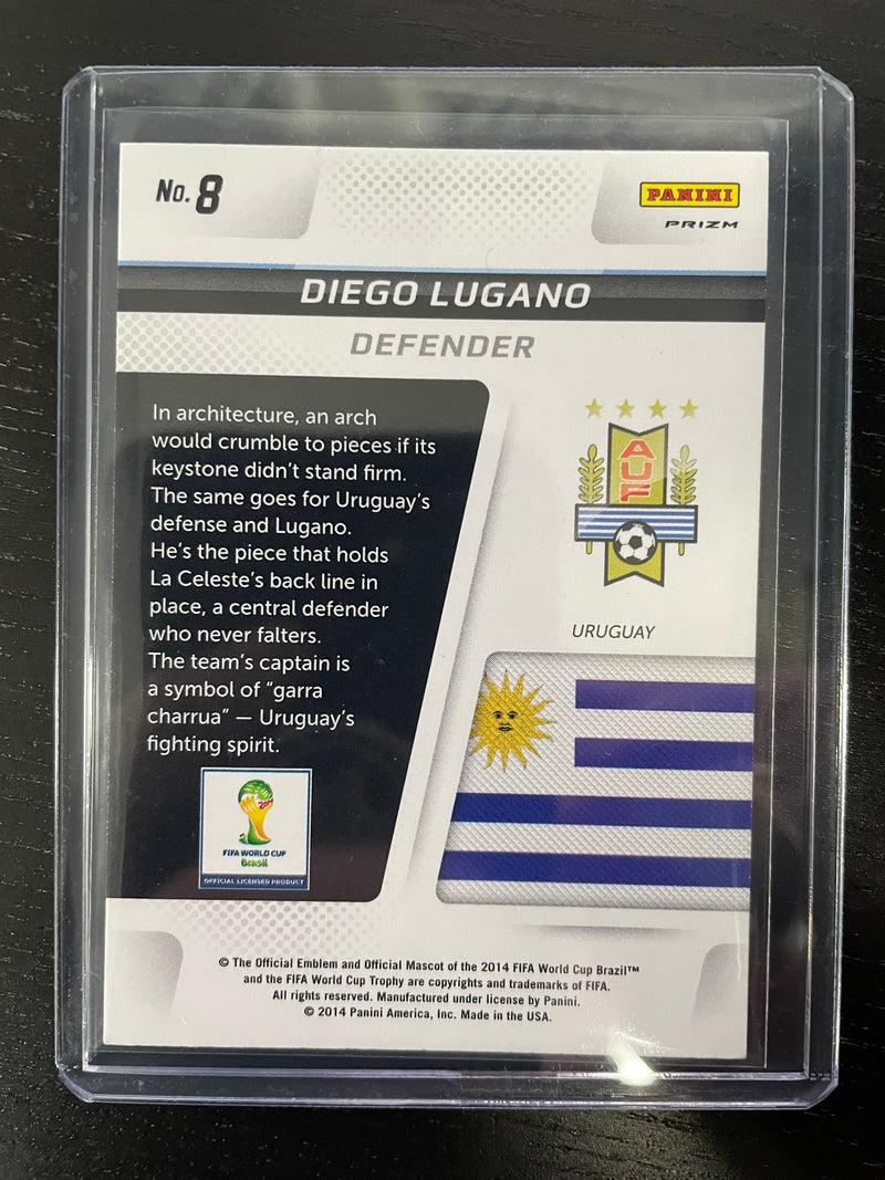 2014 PANINI PRIZM WORLD CUP - PRIZM - CUP CAPTAINS - D. LUGANO -