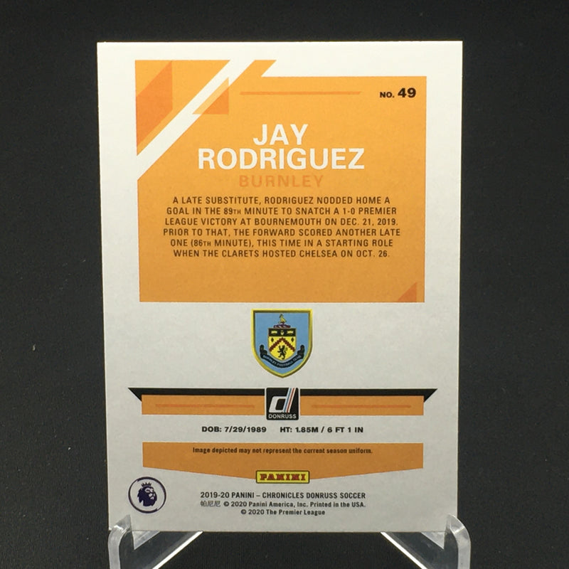 2019 PANINI CHRONICLES DONRUSS - J. RODRIGUEZ -