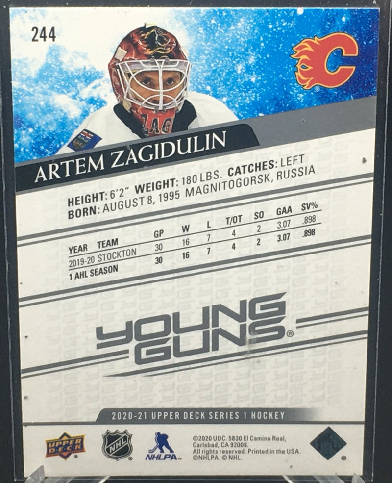 2020 UPPER DECK SERIES ONE - YOUNG GUNS - A. ZAGIDULIN -