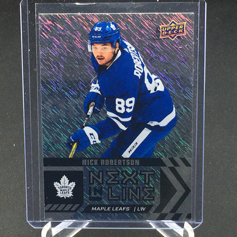 2020 UPPER DECK OVERTIME - NEXT IN LINE - N. ROBERTSON - #NL-10