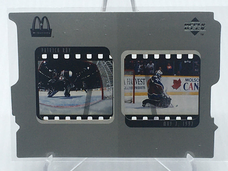 1997 UPPER DECK MCDONALDS - GAME FILM - P. ROY -