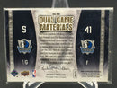 2009 UPPER DECK - DUAL GAME MATERIALS - J. HOWARD/ D. NOWITZKI - #DG-NH - #'D/150 - DUAL RELIC