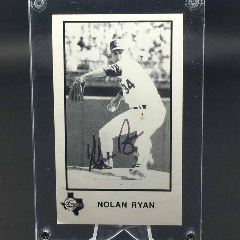 2019 NOLAN RYAN POSTCARD - IP AUTOGRAPH