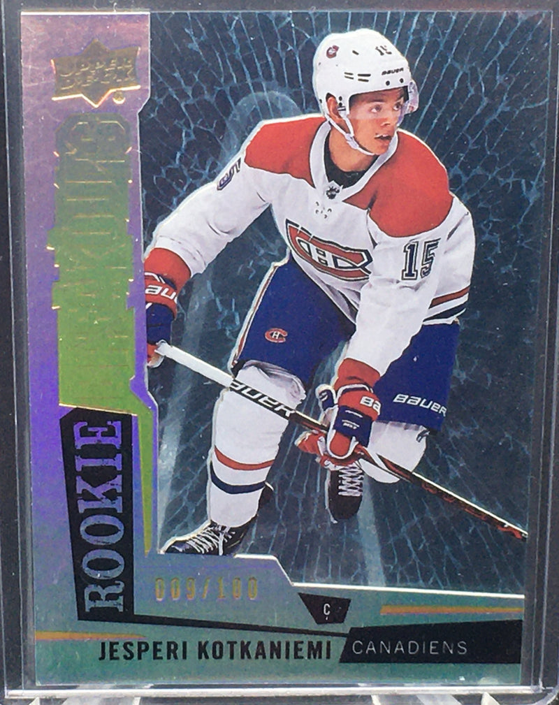 2018 UPPER DECK SERIES TWO - ROOKIE BREAKOUTS - J. KOTKANIEMI - #RB2 - #'D/100