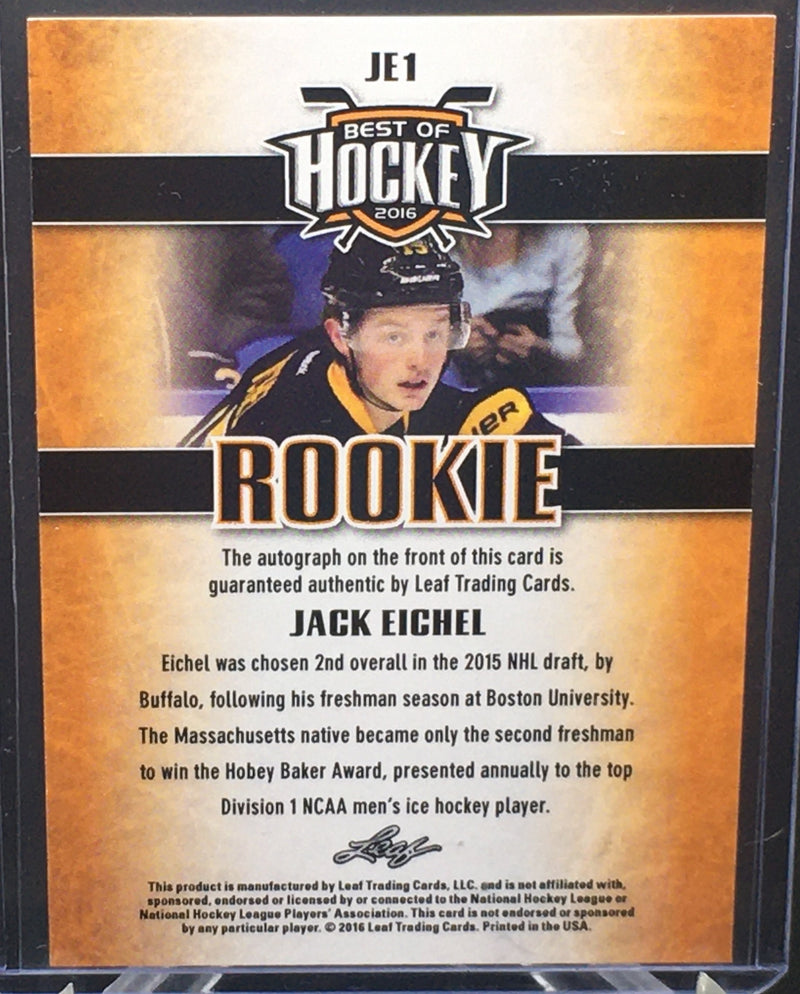 2016 LEAF BEST OF HOCKEY - ROOKIE - J. EICHEL -