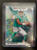 2020 PANINI MOSAIC - NO HUDDLE PRIZM - SILVER DISCO - NFL DEBUT - T. TAGOVAILOA -