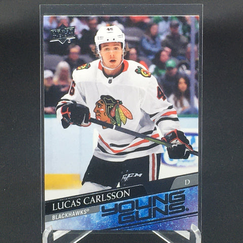 2020 UPPER DECK SERIES ONE - YOUNG GUNS - L. CARLSSON - #212 - RC