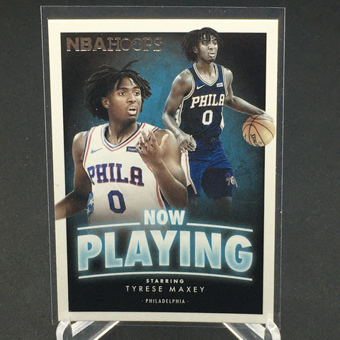 2020 PANINI HOOPS - NOW PLAYING - T. MAXEY - #SS-22
