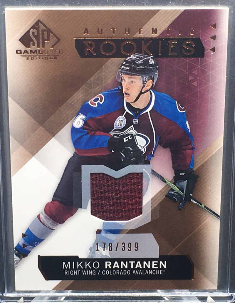 2015 UPPER DECK SP GAME USED - AUTHENTIC ROOKIES - M. RANTANEN - #149 - #D'/399