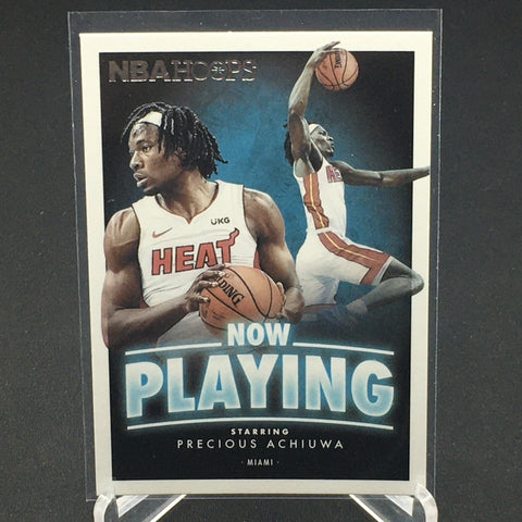 2020 PANINI HOOPS - NOW PLAYING - P. ACHIUWA - #SS-25