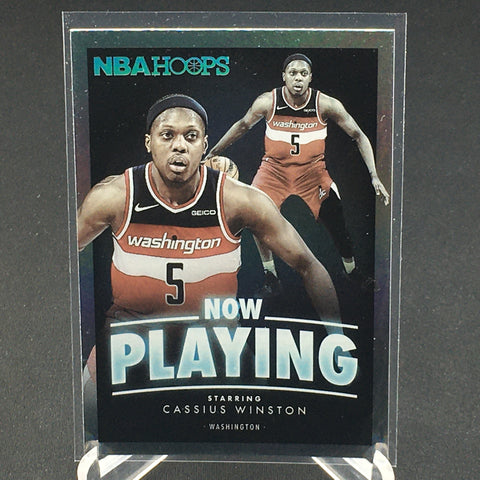 2020 PANINI HOOPS - NOW PLAYING - FOIL - C. WINSTON - #SS-29