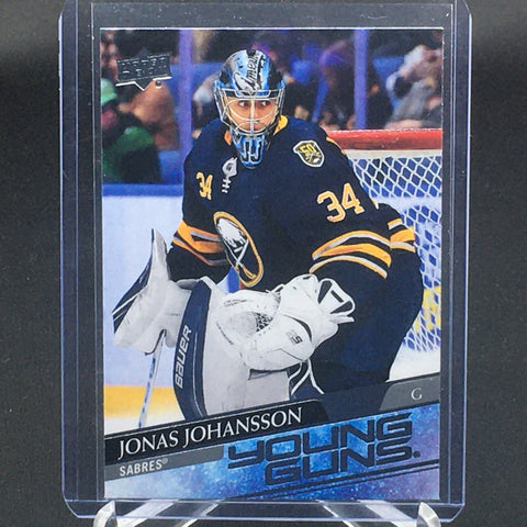 2020 UPPER DECK SERIES ONE - YOUNG GUNS - J. JOHANSSON - #228 - RC