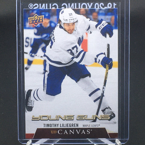 2020 UPPER DECK SERIES ONE - UD CANVAS - YOUNG GUNS - T. LILJEGREN - #C104 - RC