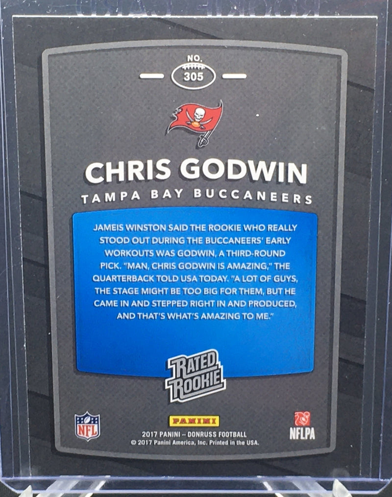 2017 PANINI DONRUSS - RATED ROOKIE - C. GODWIN -