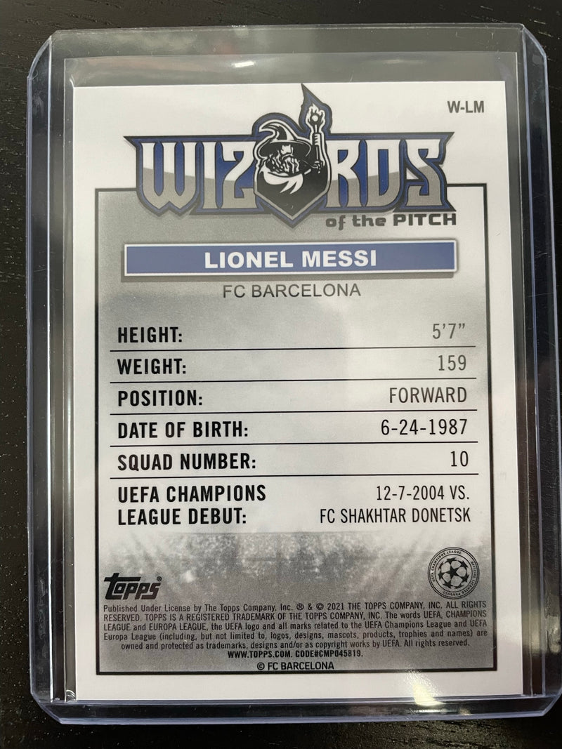 2021 TOPPS MERLIN CHROME - WIZARDS OF THE PITCH - SINGLES - SELECT YOUR PLAYER