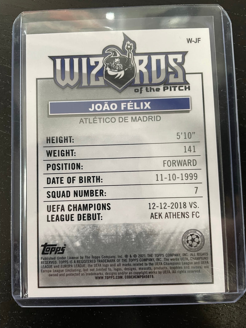 2021 TOPPS MERLIN CHROME - WIZARDS OF THE PITCH - SINGLES - SELECT YOUR PLAYER