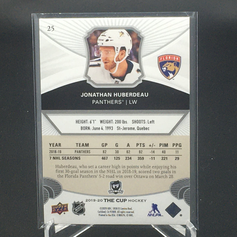 2019 UPPER DECK THE CUP - J. HUBERDEAU - #25 - #'D/249