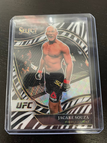 2021 PANINI SELECT - OCTAGONSIZE - ZEBRA PRIZM - J. SOUZA - #253