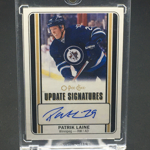 2016 UPPER DECK O-PEE-CHEE - UPDATE SIGNATURES - P. LAINE - #US-PL - AUTOGRAPH