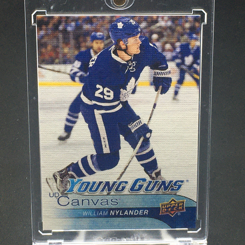 2016 UPPER DECK SERIES TWO - UD CANVAS - YOUNG GUNS - W. NYLANDER -