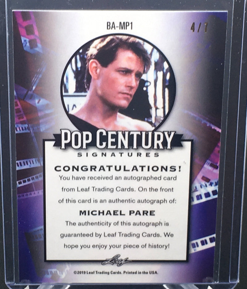 2019 LEAF - POP CENTURY - M. PARE - #BA-MP1 - #'D/7 - AUTOGRAPH