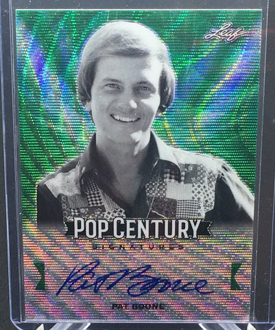 2019 LEAF POP CENTURY - PAT BOONE - #BA-PB1 - #'D/5 - AUTOGRAPH