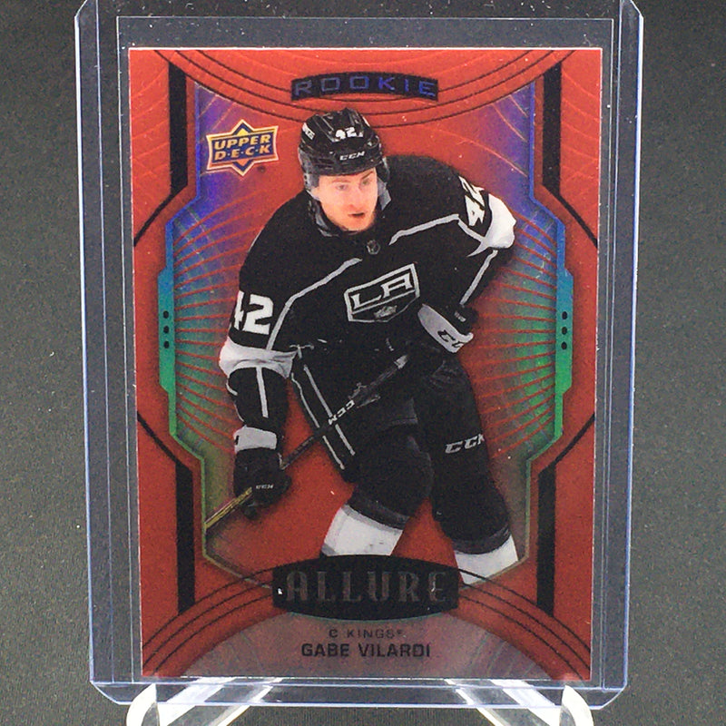 2020 UPPER DECK ALLURE - RED RAINBOW - G. VILARDI -
