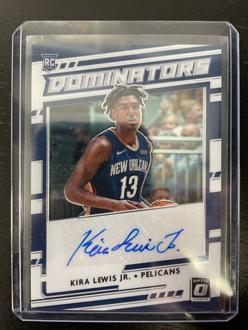 2020 PANINI DONRUSS OPTIC - DOMINATORS - K. LEWIS JR. - #RDS-KIR - #'D/99 - AUTOGRAPH - RC