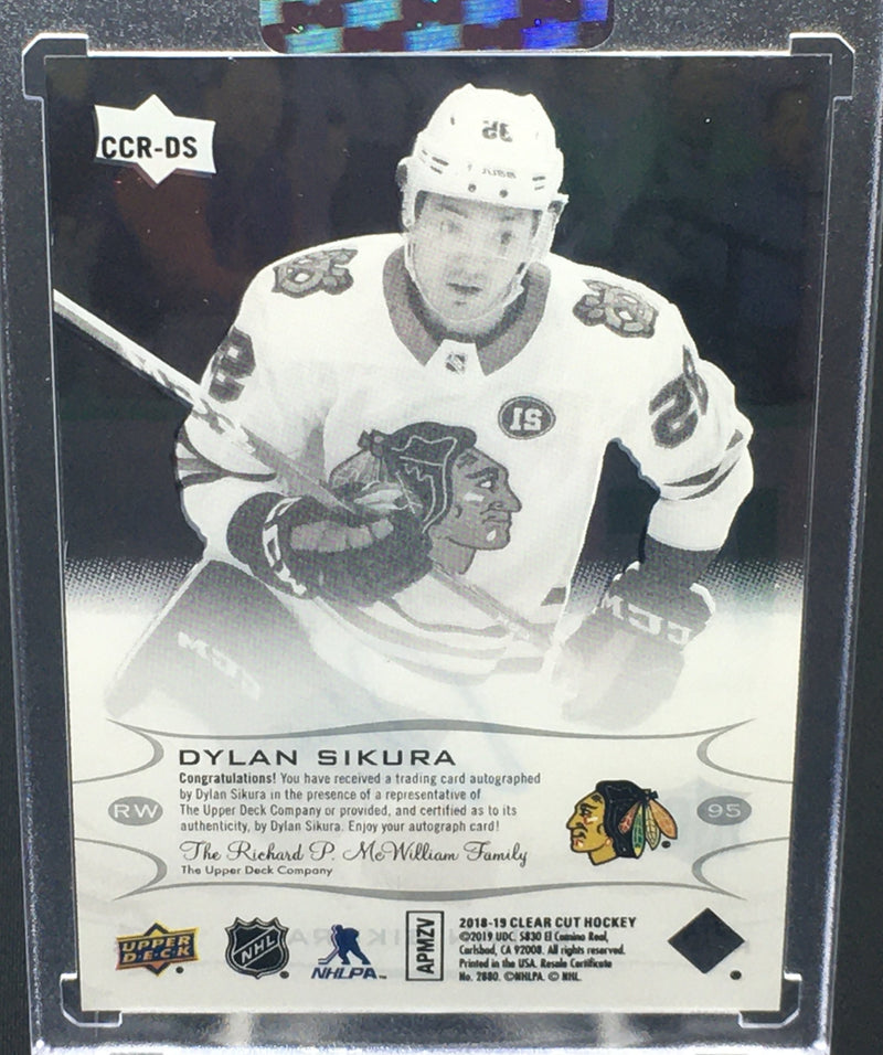 2018 UPPER DECK CLEAR CUT - D. SIKURA -