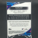 2021 TOPPS FINEST - BLUE REFRACTOR - J. BAEZ - #75 - #'D/300