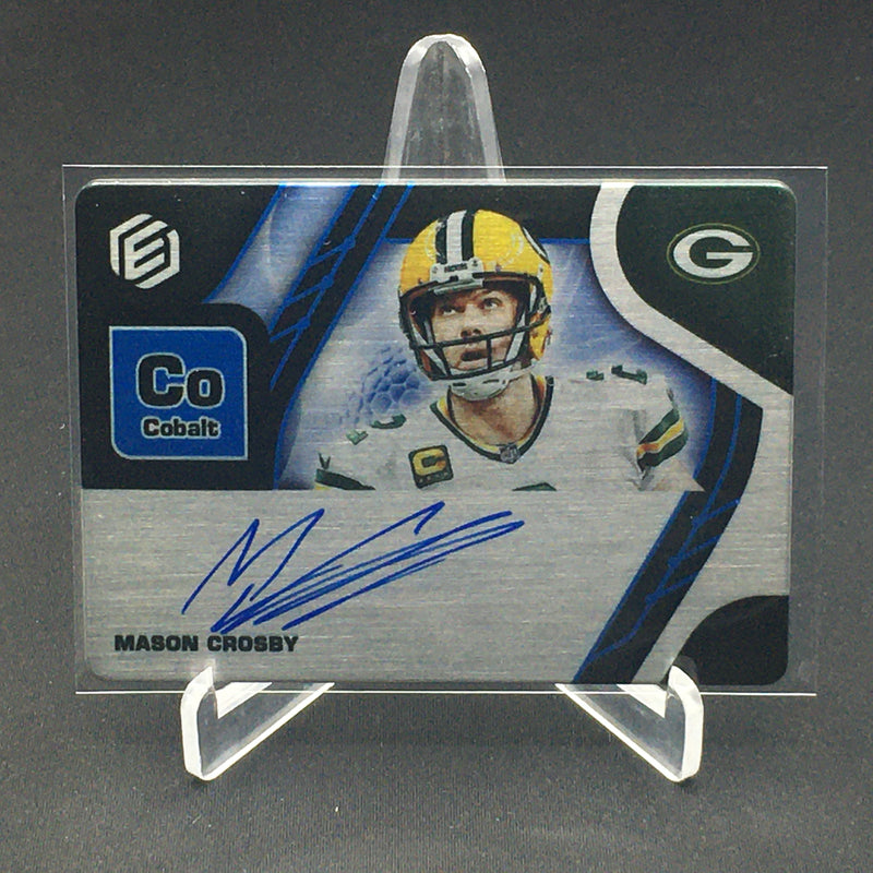 2021 PANINI ELEMENTS - CO COBALT - M. CROSBY - #SS-MAC - #'D/27 - AUTOGRAPH