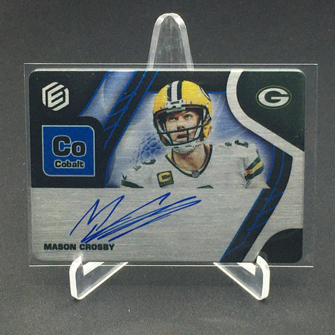 2021 PANINI ELEMENTS - CO COBALT - M. CROSBY - #SS-MAC - #'D/27 - AUTOGRAPH