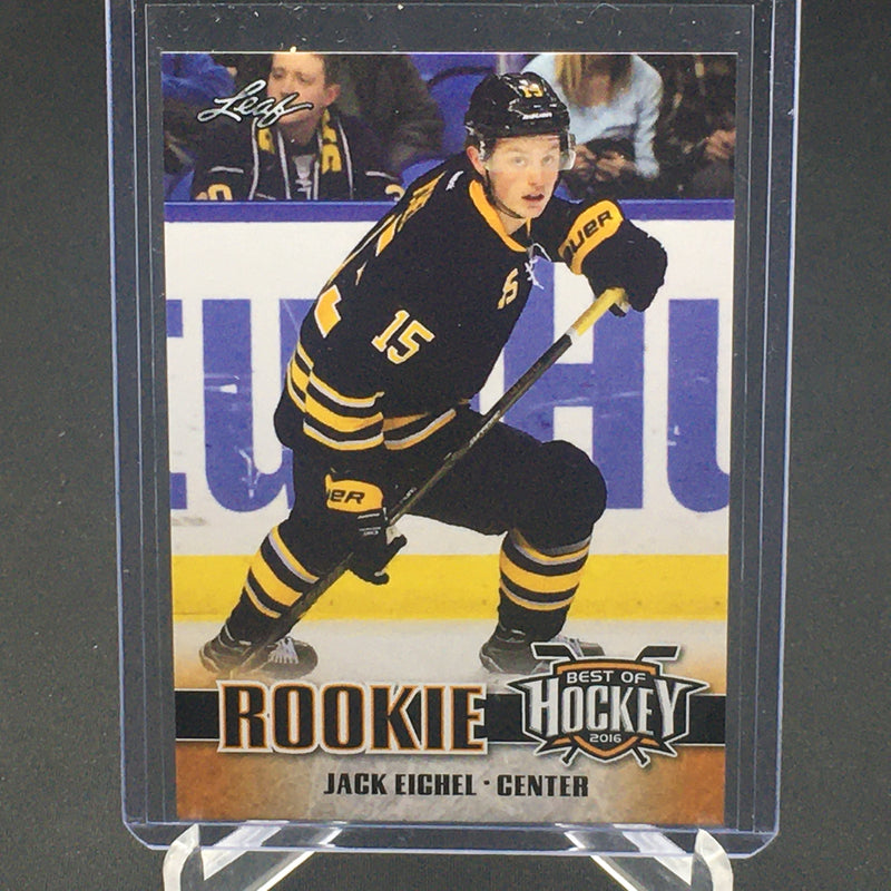 2016 LEAF BEST OF HOCKEY - ROOKIE SET - J. EICHEL - #1 - #5 - RC