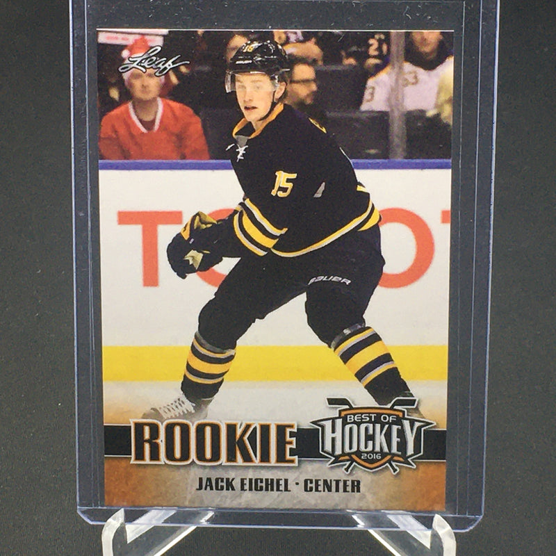 2016 LEAF BEST OF HOCKEY - ROOKIE SET - J. EICHEL - #1 - #5 - RC