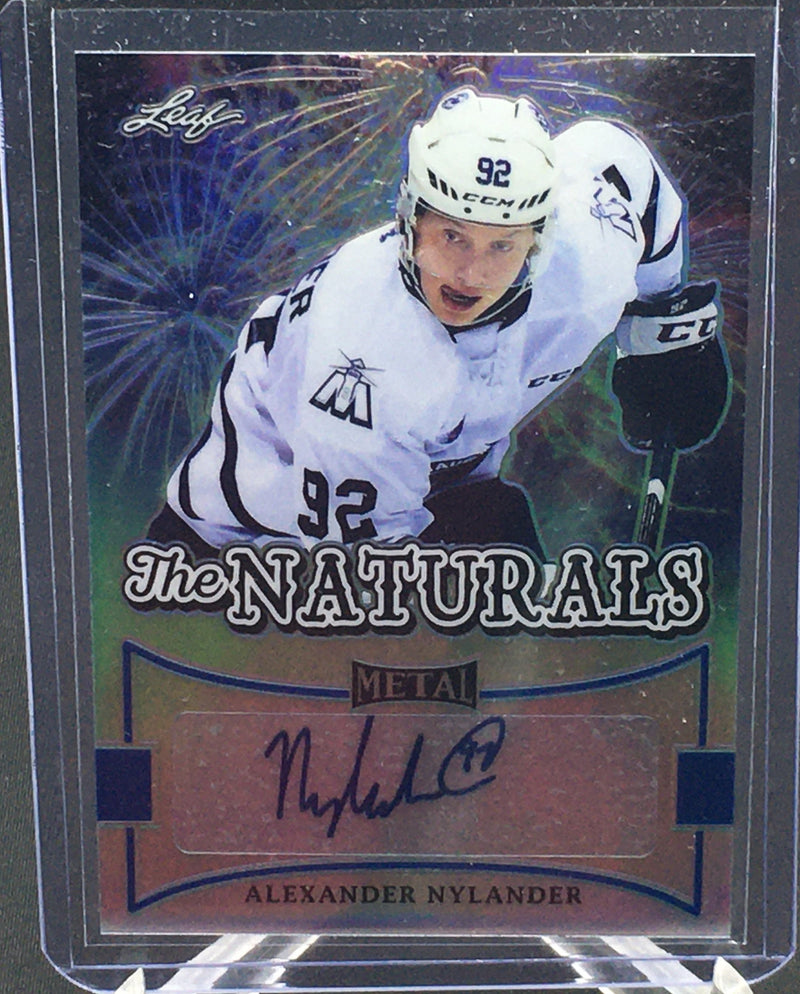 2016 LEAF METAL - A. NYLANDER - #TN-AN1 - #'D/15 - AUTOGRAPH