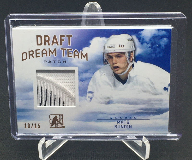 2014 IN THE GAME DRAFT PROSPECTS - M. SUNDIN - #DT-14 - #'D/15 - PATCH