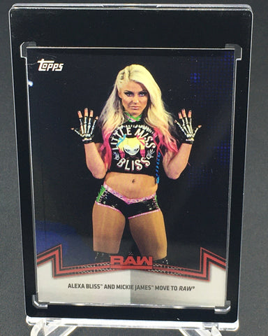 2018  WWE - RAW WOMENS DIVISION - A. BLISS - #RAW-10