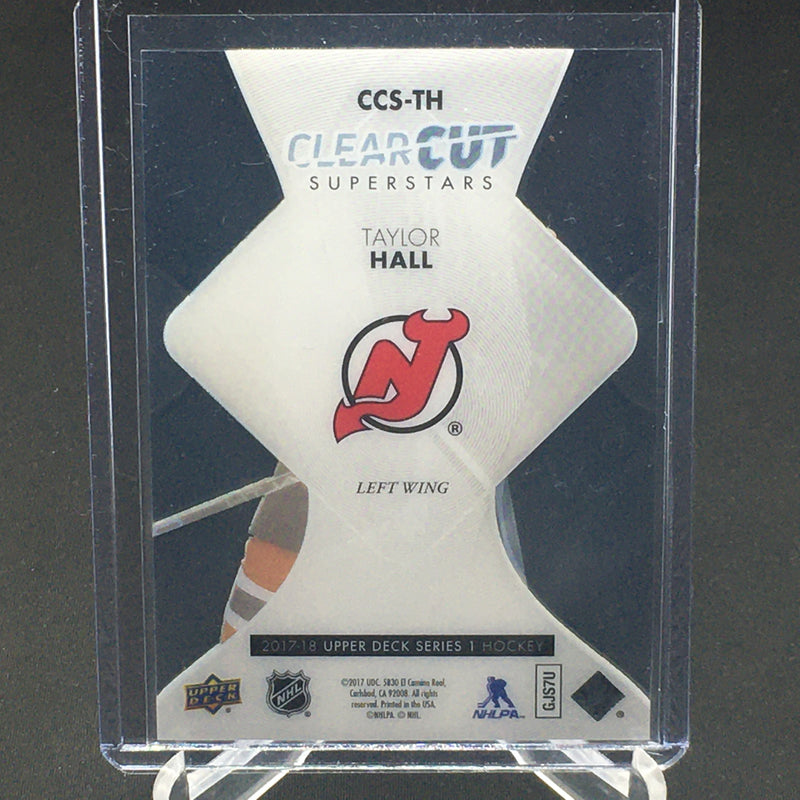 2017 UPPER DECK SERIES ONE - CLEAR CUT SUPERSTARS - T. HALL -