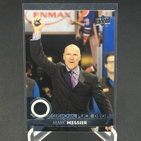 2017 UPPER DECK SERIES ONE - CEREMONIAL PUCK DROP - M. MESSIER - #CPD-5