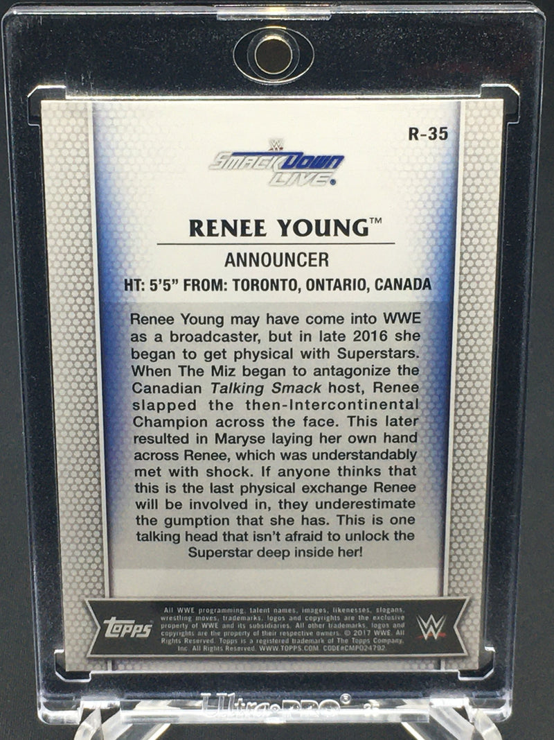 2017 TOPPS WWE - SMACK DOWN LIVE - R. YOUNG -
