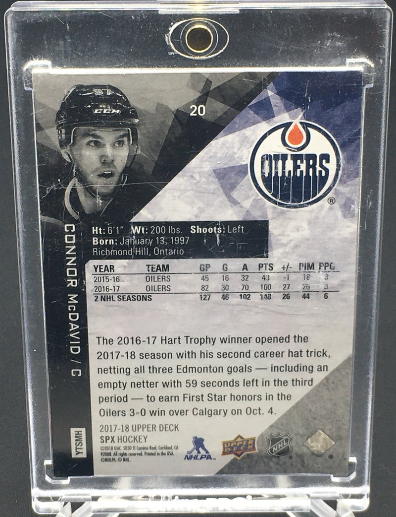 2017 UPPER DECK SPX - C. MCDAVID - #20 - #'D/97