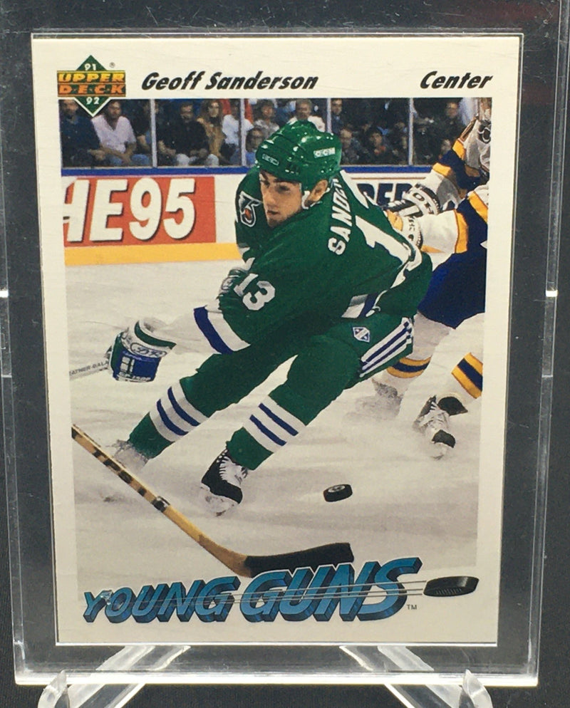 1992 UPPER DECK - YOUNG GUNS - G. SANDERSON -