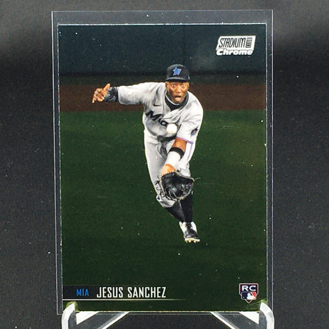 2021 TOPPS STADIUM CLUB CHROME - J. SANCHEZ - #77 - RC