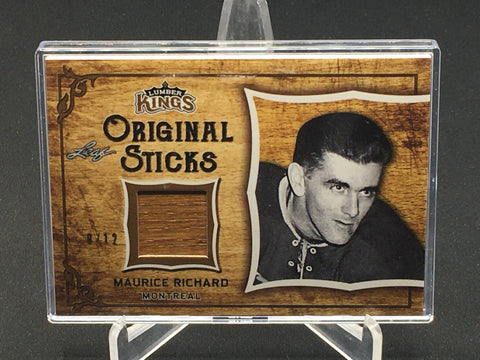 2016 LEAF LUMBER KINGS - ORIGINAL STICKS - M. RICHARD - #OS-15 - #'D/12 - STICK RELIC