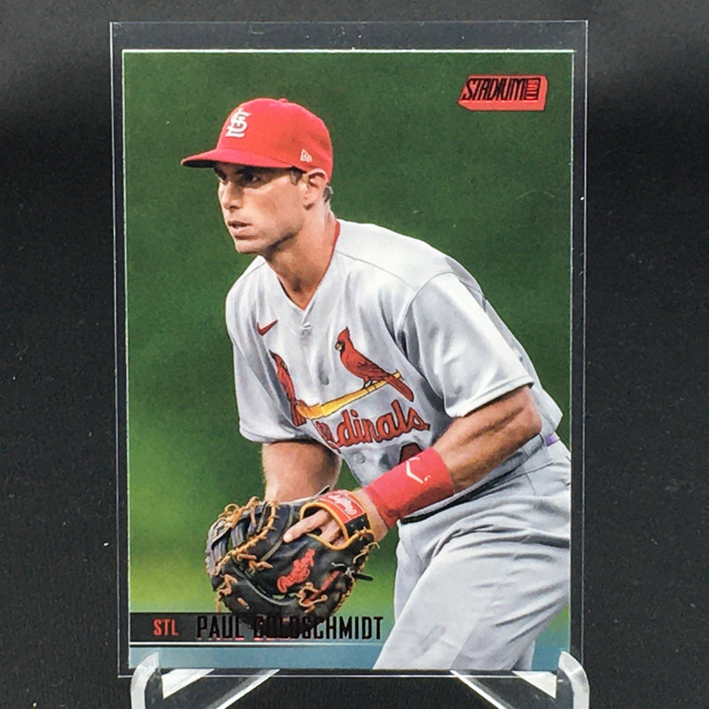 2021 TOPPS STADIUM CLUB - RED FOIL - P. GOLDSCHMIDT -